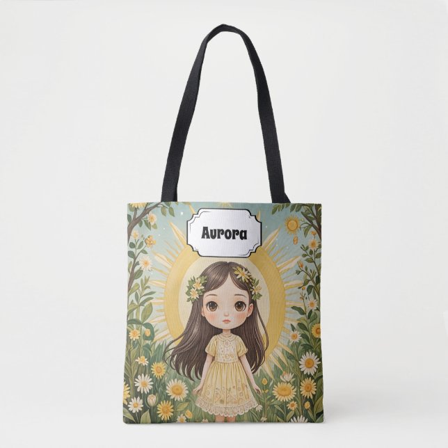 Sunny Serenade Personalisiert Tasche (Vorderseite)