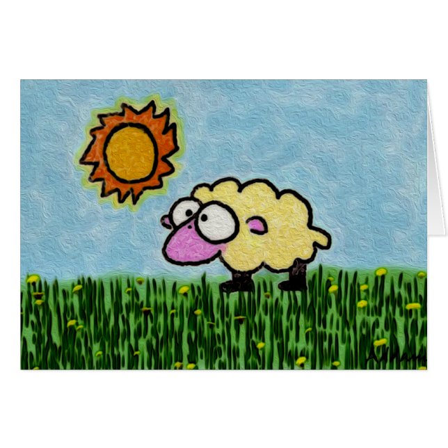 Sunny Sheep (Vorderseite (Horizontal))