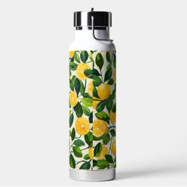 "Sunny Sips Lemon Keramik Thermos" Trinkflasche