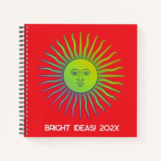 Sunny Sketch & Scribble: Ihr kreatives Notebook Notizbuch (Vorderseite)