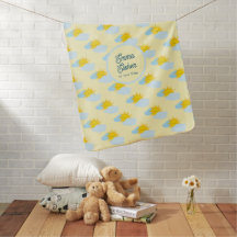 Sunny Smile Pattern Gelber Individuelle Name und G