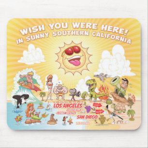 Sunny Southern California Mouse Pad Mousepad