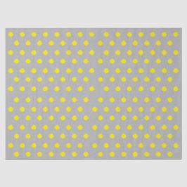 Sunny Splatter Polka Dot Pattern Seidenpapier