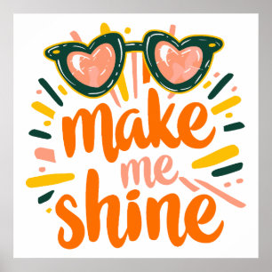 Sunny Summer Shine Letting Poster