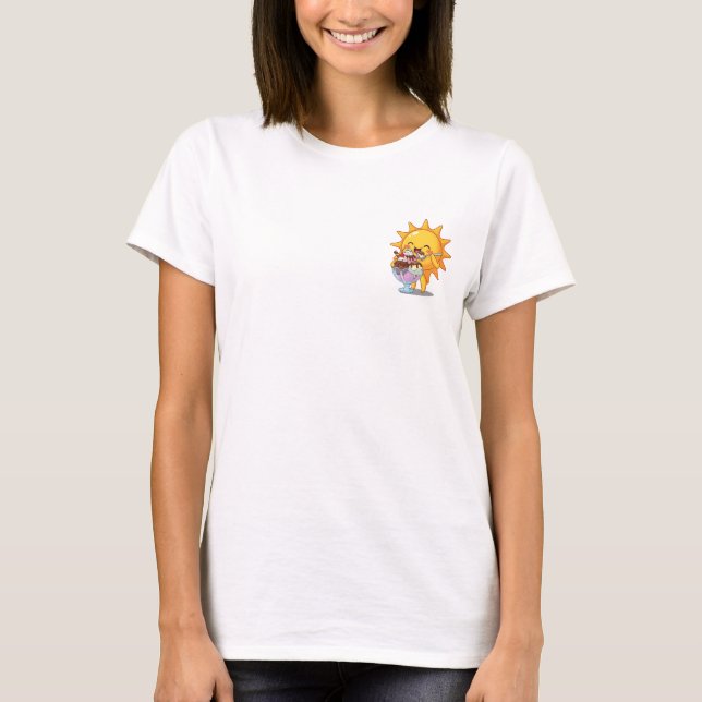 Sunny Sundae Snack T-Shirt (Vorderseite)