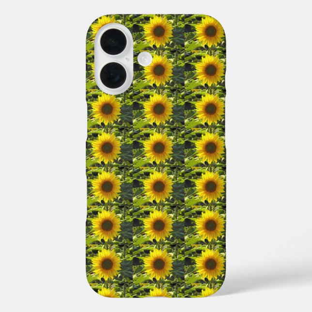 Sunny Sunflower iPhone Case (Rückseite)