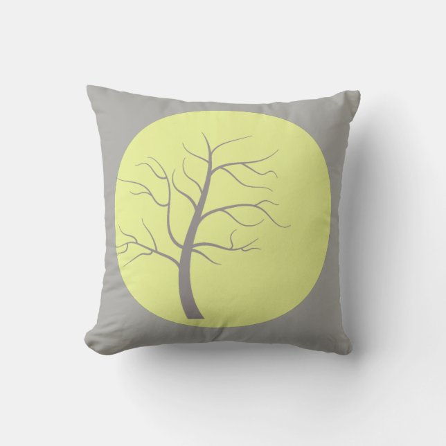 Sunny Tree Funky Pillow Kissen (Vorderseite)