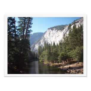 "Sunnyside des Flusses" Yosemite-Tal-Plakat Fotodruck