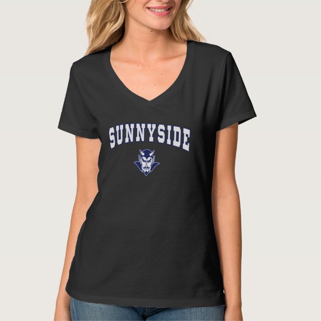 Sunnyside High School Blue Devils T - Shirt C2 (Vorderseite)