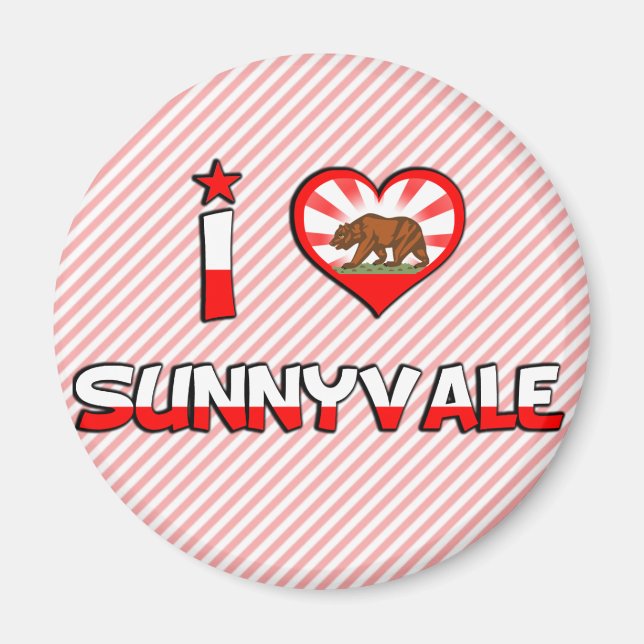 Sunnyvale, CA Magnet (Vorne)