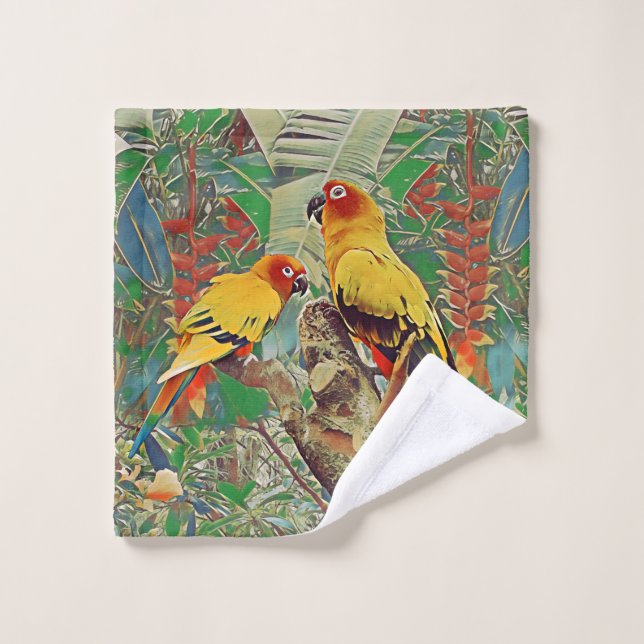 SunParakeets Waschlappen (Waschlappen)