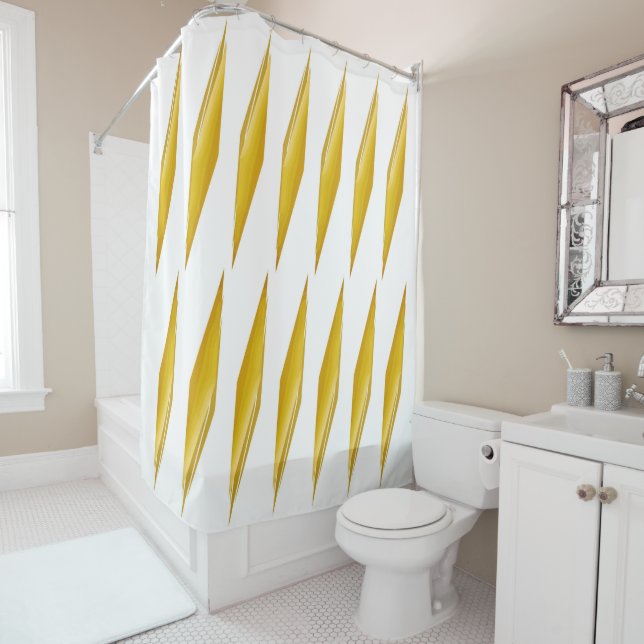 Sunray-Gold Duschvorhang (Beispiel)