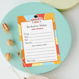 Sunray Kids Abschluss wünscht Sake Card Einladung