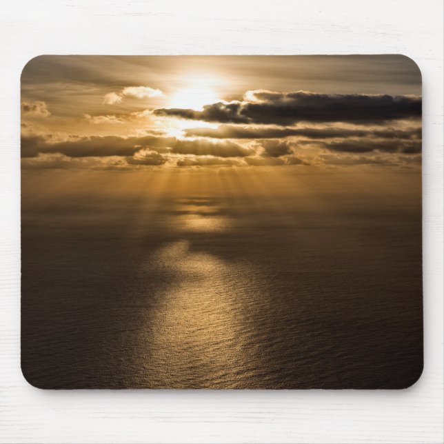 Sunrise above the Atlantic ocean Mousepad (Vorne)