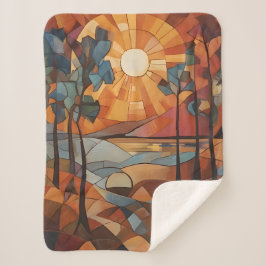 Sunrise - abstract sherpadecke