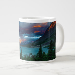 SunRise am St. Mary Lake Jumbo-Tasse