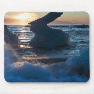 Sunrise and Iceberg formations Mousepad
