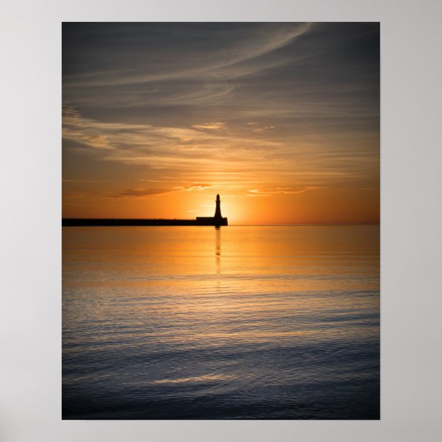 Sunrise at Roker Poster/Print Poster (Vorne)