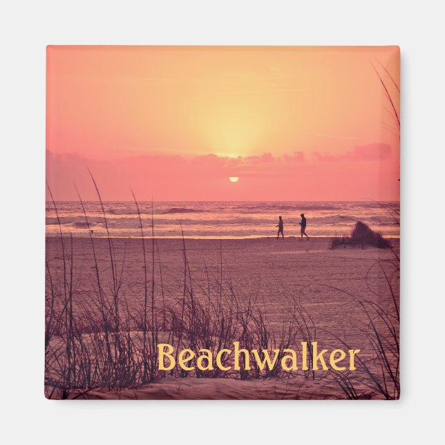 Sunrise Beachwalker Magnet (Vorne)