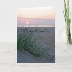 Sunrise Birthday Karte