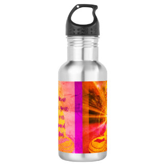 Sunrise Buddha #8 - Wasser ist lebendig Edelstahlflasche