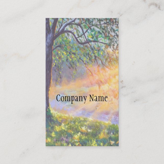 Sunrise Business Card Visitenkarte (Vorderseite)