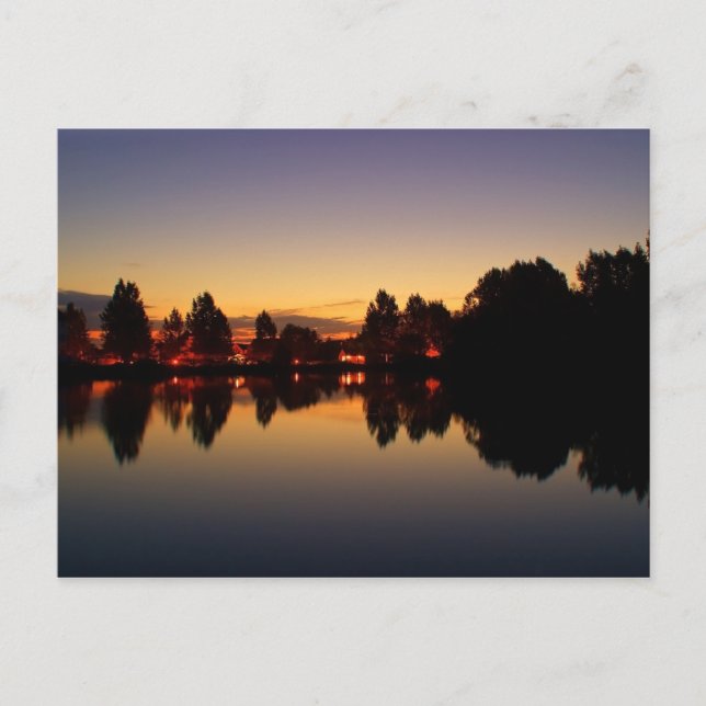 Sunrise dans la carte postale Cotswold (Devant)