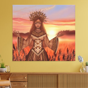 Sunrise - Fantasy Design Leinwanddruck