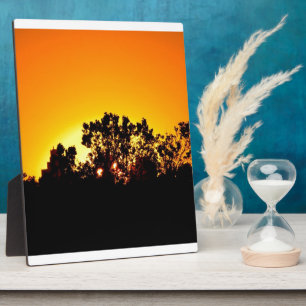Sunrise Fotoplatte
