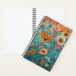 Sunrise Garden Notebook Notizbuch