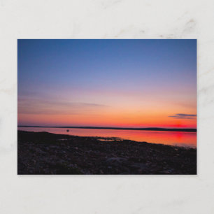 Sunrise, Gouldsboro Bay, Maine Postkarte