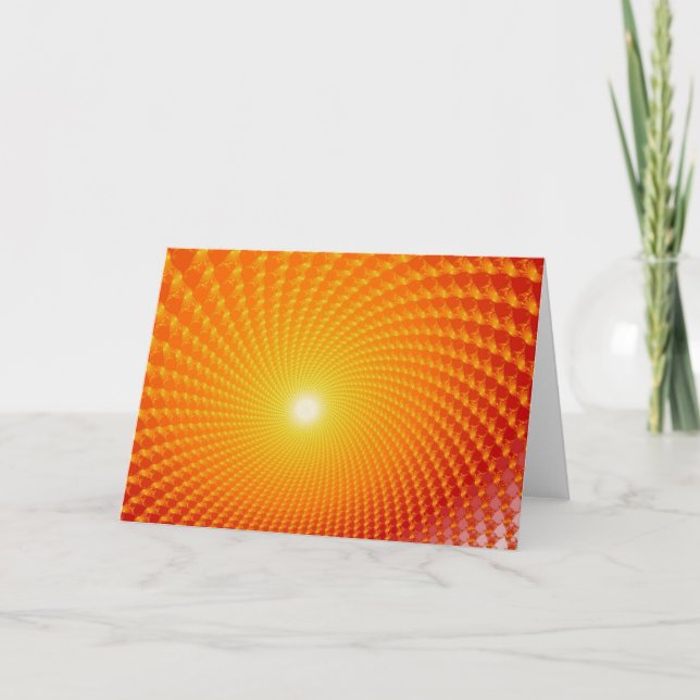 Sunrise Greetings Card Karte (Vorderseite)