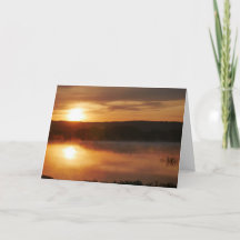 Sunrise Grußkarte mit Scripterreferenz