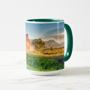 Sunrise in Moulton Barn Tasse