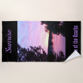 Sunrise Lake of the Ozarks Strandtuch