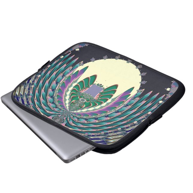 Sunrise Laptopschutzhülle (Vorne Knopf)