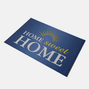 SUNRISE Logo Gold Silber I + Ihr Backg. Ideen Fußmatte
