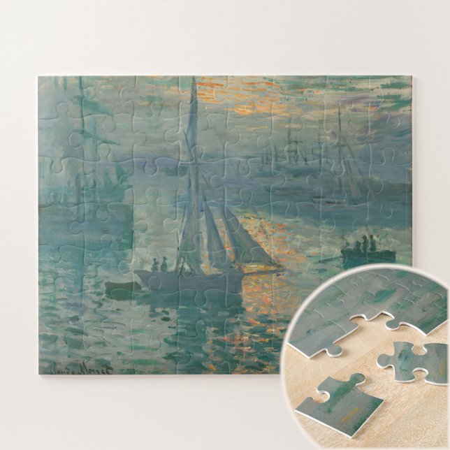 Sunrise (Marine) von Claude Monet (Von Creator hochgeladen)