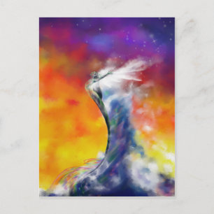 Sunrise Mermaid Postkarte