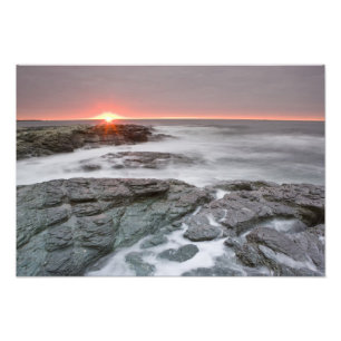Sunrise near Brenton Point Staat Park am Meer Fotodruck