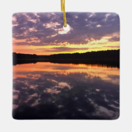 Sunrise Over Bear Lake Keramikornament