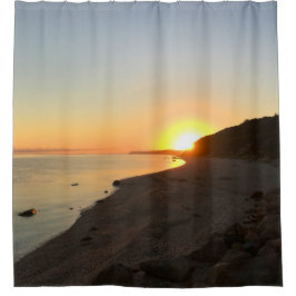 Sunrise Over Long Island Sound Duschvorhang