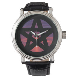 Sunrise Pentagramm Armbanduhr