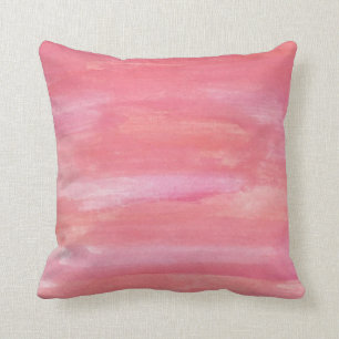 Sunrise Pink Throw Kissen