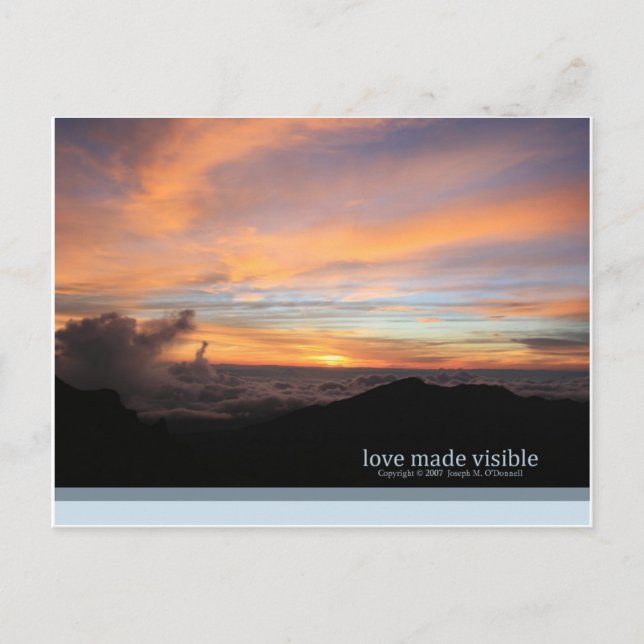 Sunrise Postcard Postkarte (Vorderseite)