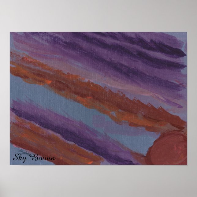 Sunrise Poster (Vorne)