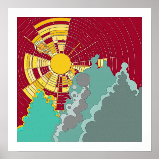 Sunrise Poster (Vorne)