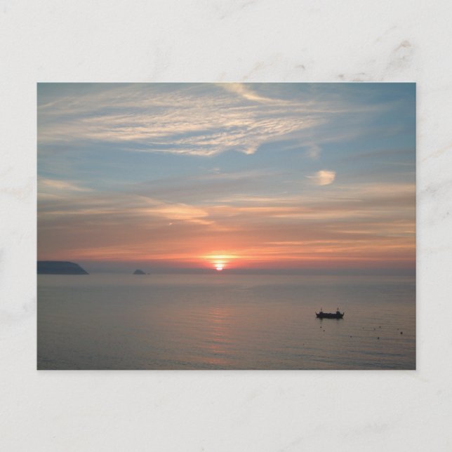 Sunrise Postkarte (Vorderseite)