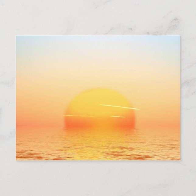 Sunrise Postkarte (Vorderseite)