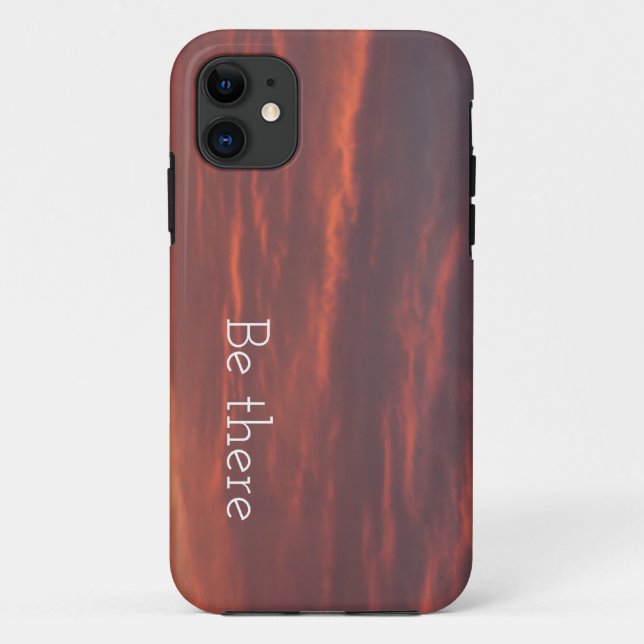 Sunrise Quote iPhone SE + iPhone 5/5S Case-Mate iPhone Hülle (Rückseite)